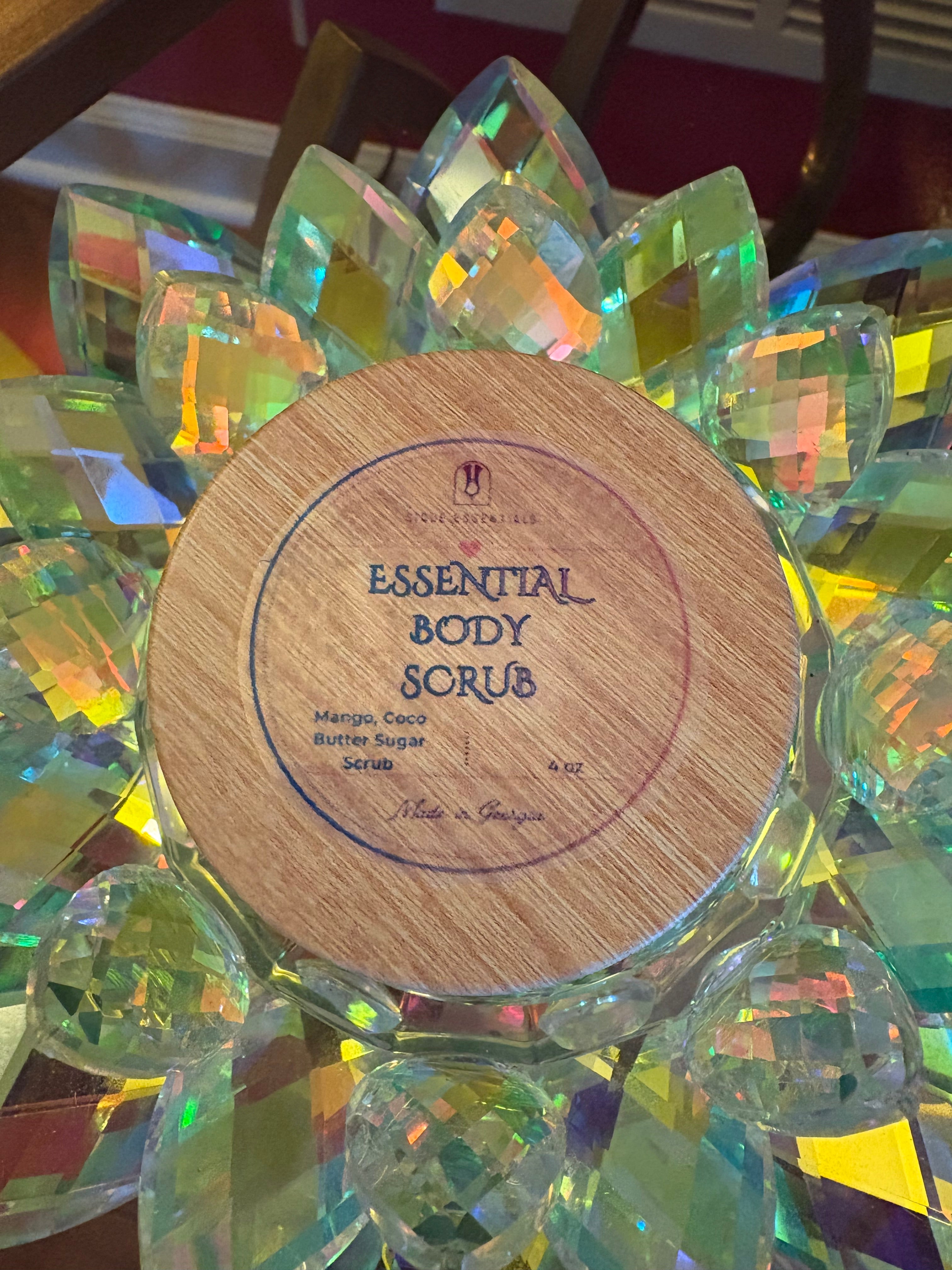 Essential Moisturizing Sugar Scrub