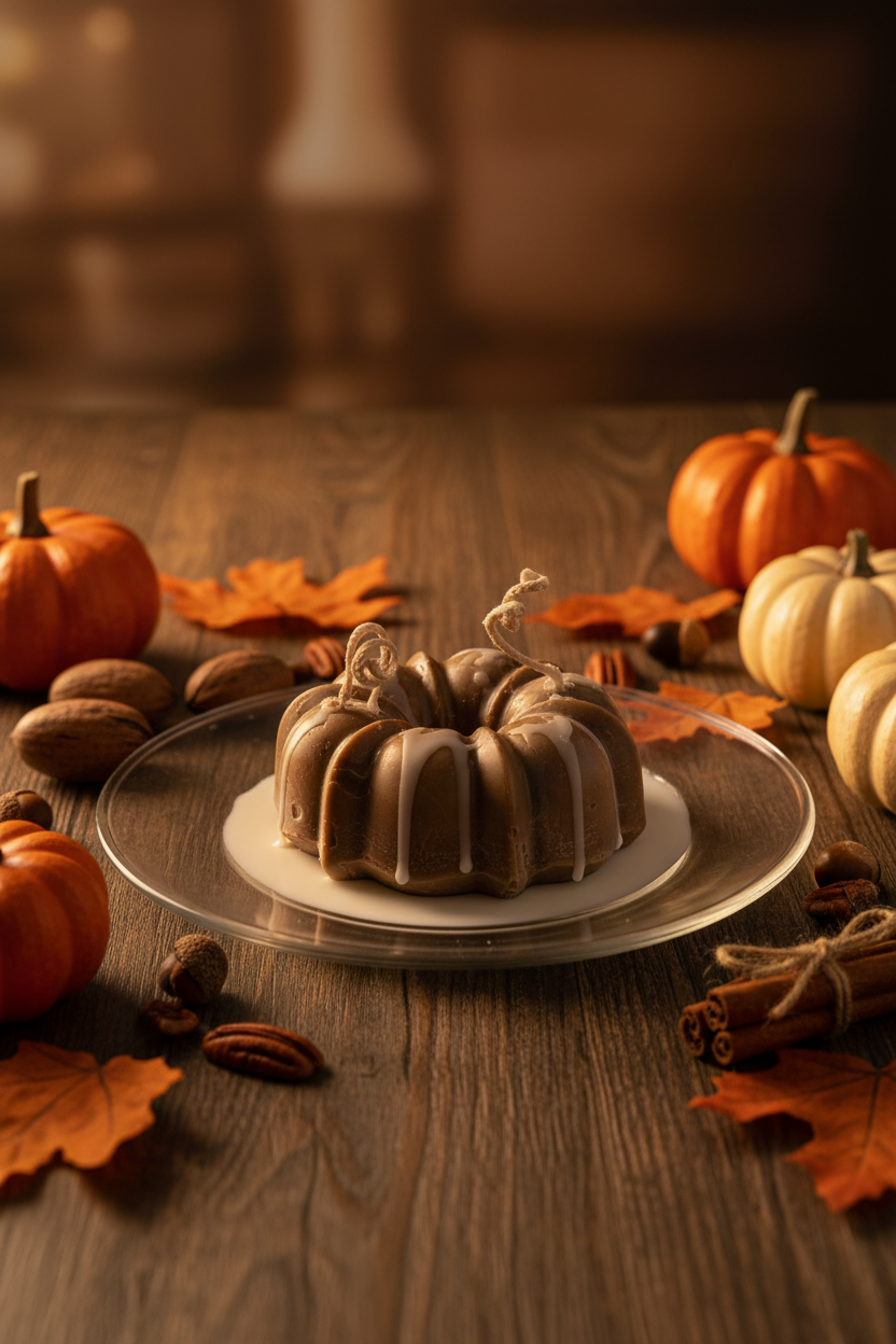 Bundt Candle - Autumn Harvest Table