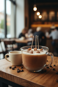 Candle Mug - Café Table Side Angle