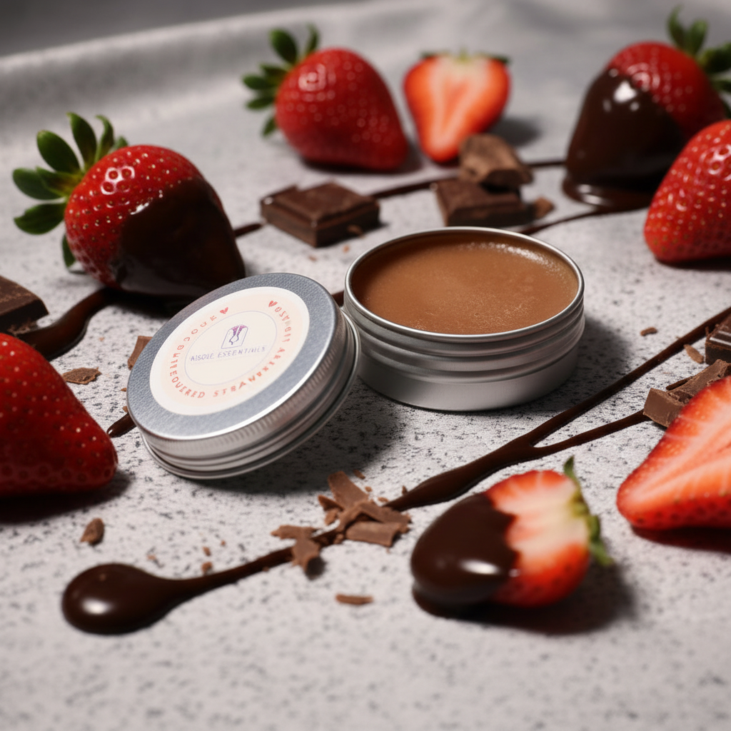 Chocolate Covered Strawberries Lip Balm - Image 3