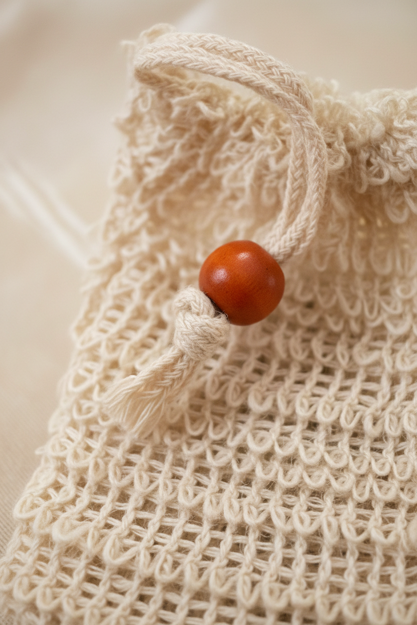 Exfoliating Soap Case - Detail Shot