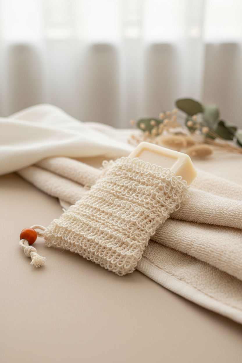 Exfoliating Soap Case - With Soap