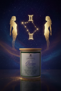 Gemini — Label with Zodiac Background