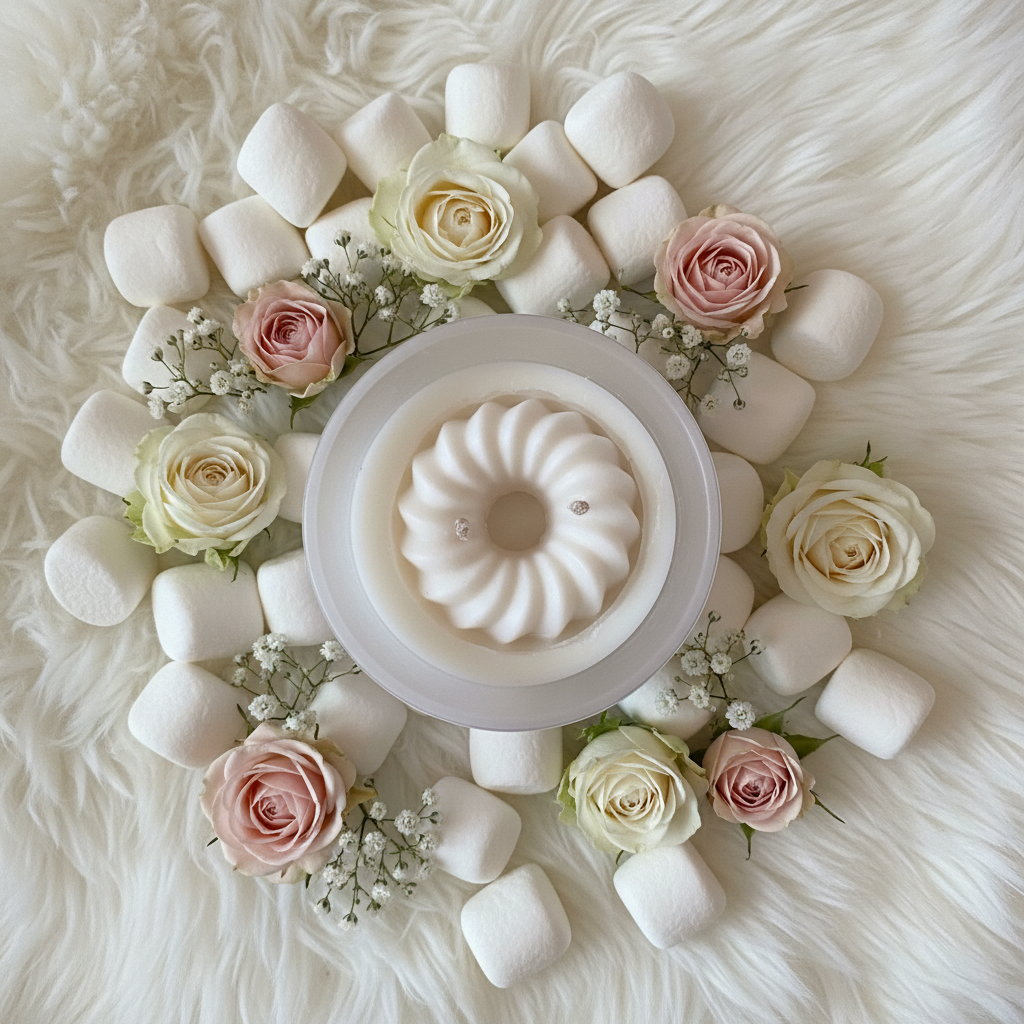 Georgia Glaze — Full Candle Top Shot