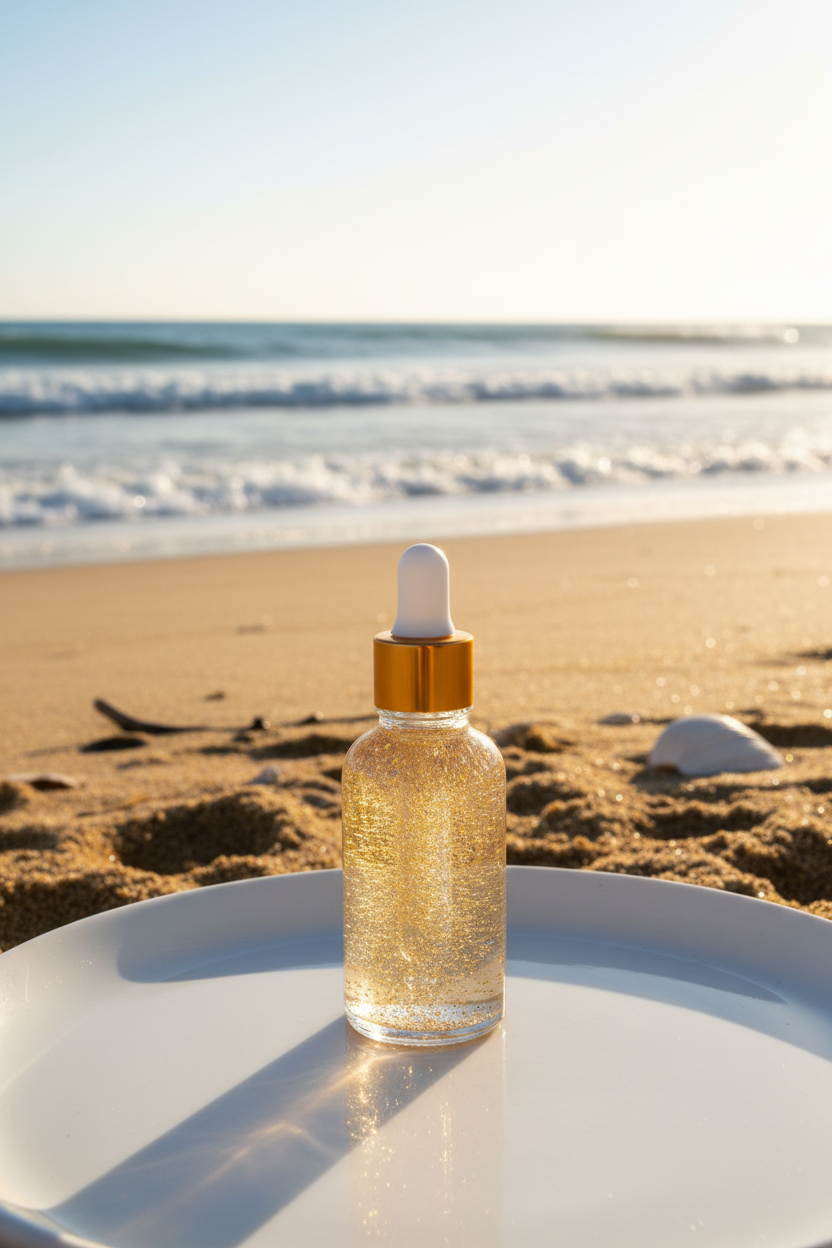 Gold Flake Serum – Beach Edit