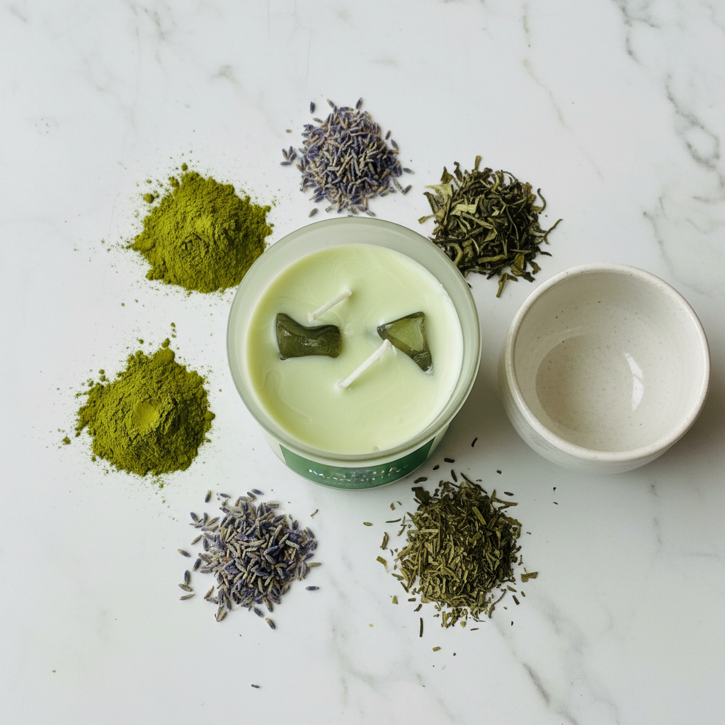 Matcha Serenity Candle: Quiet Restoration & Botanical Freshness