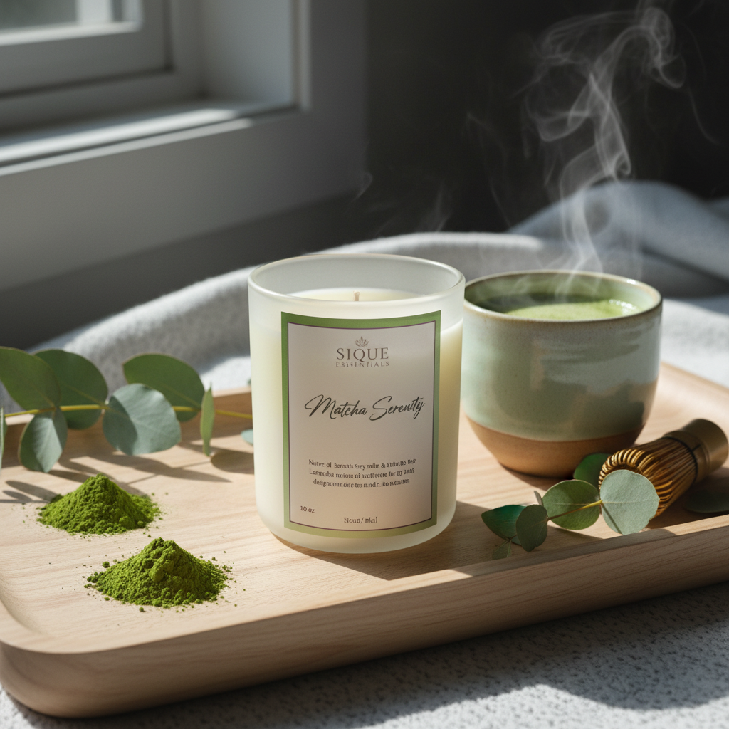Matcha Serenity Candle: Quiet Restoration & Botanical Freshness