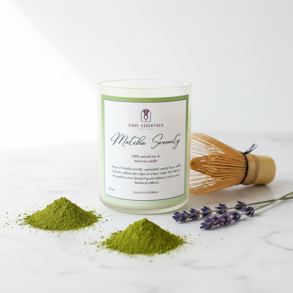 Matcha Serenity Candle: Quiet Restoration & Botanical Freshness