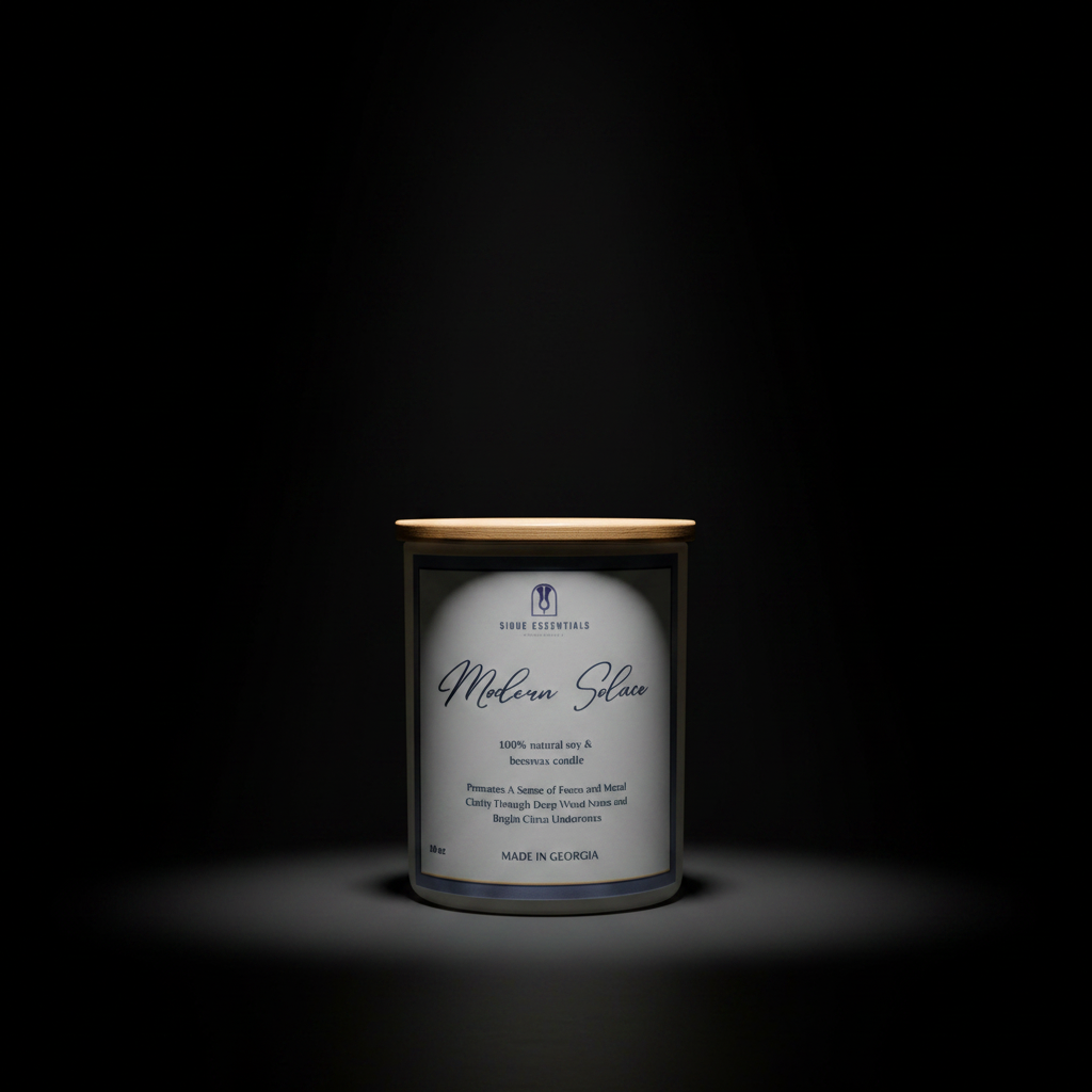 Modern Solace - Minimalist Dark Studio