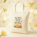 Ylang Ylang Tote - Floral Background